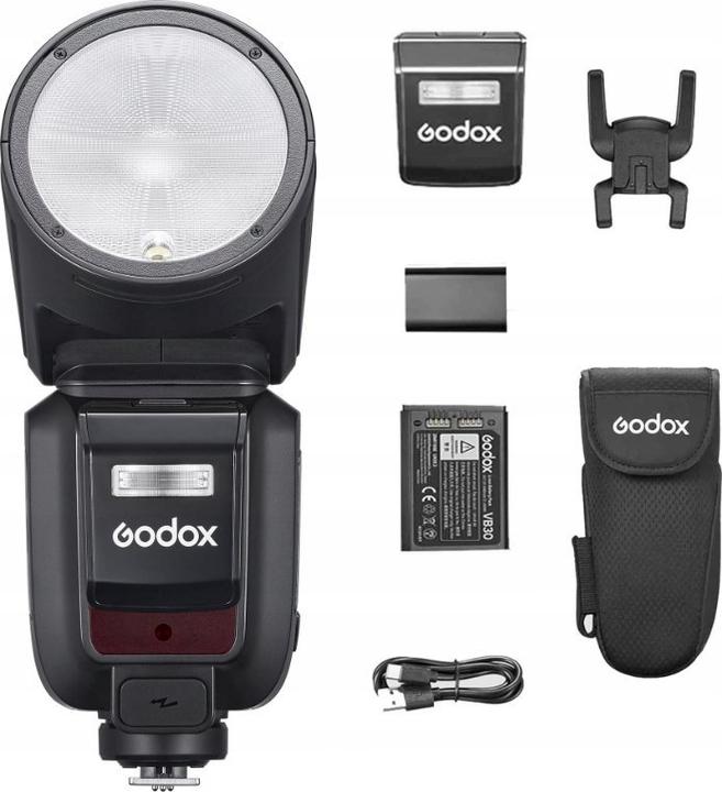 Actual product image Godox Speedlite V100 C (Plug-on flash, Canon)