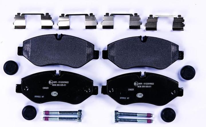 Hella 8DB 355 005-511 Bremsbelagsatz Scheibenbremse