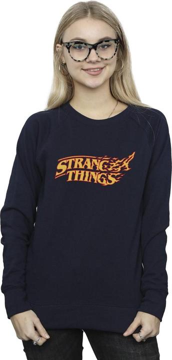 Immagine prodotto Netflix Stranger Things Logo Breaking Felpa Donna (L)