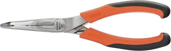 Produktbild Bahco ERGO Flachrundzangen mit Öffnungsfeder, Zwei-Komponenten-Griffen und um 45° abgewinkelter Spitze (160 mm)