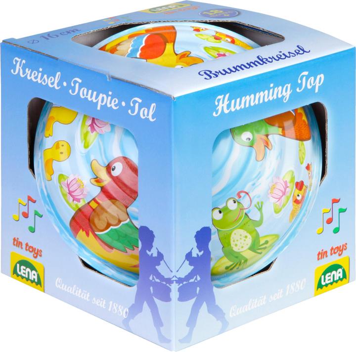 Produktbild Lena Spinning Top Metal 16 cm Ducks