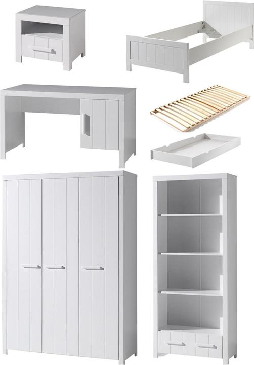 Produktbild Vipack Kinderzimmer Erik 6-teilig Set (Kinderkleiderschrank)