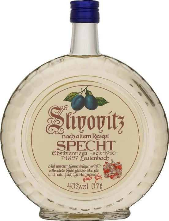 Actual product image Specht Slivovitz (1 x 70 cl)