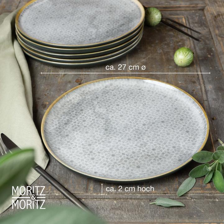 Produktbild Moritz & Moritz TERRA 6tlg. Dinner Teller Set (6 x, 27 cm)