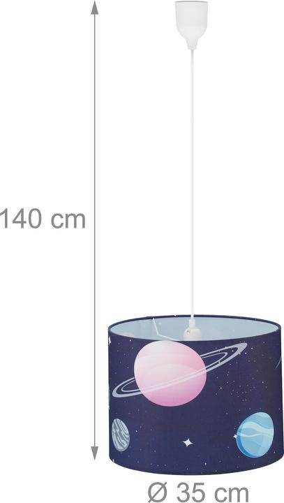 Actual product image Relaxdays Hanging lamp (E27)