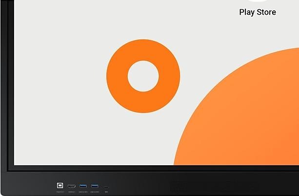 Actual product image Samsung Interactive Board WA65FX 65" Android 13, IR Touch (3840 x 2160 Pixels, 65")