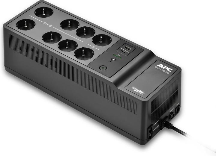Actual product image APC BE850G2-SP, Standby (Offline), 0.85 kVA, 520 W, Sine, 220 V, 230 V (850 VA, 520 W, Standby UPS)