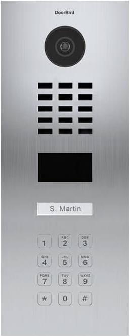 Actual product image Doorbird D2101 (Wi-Fi)