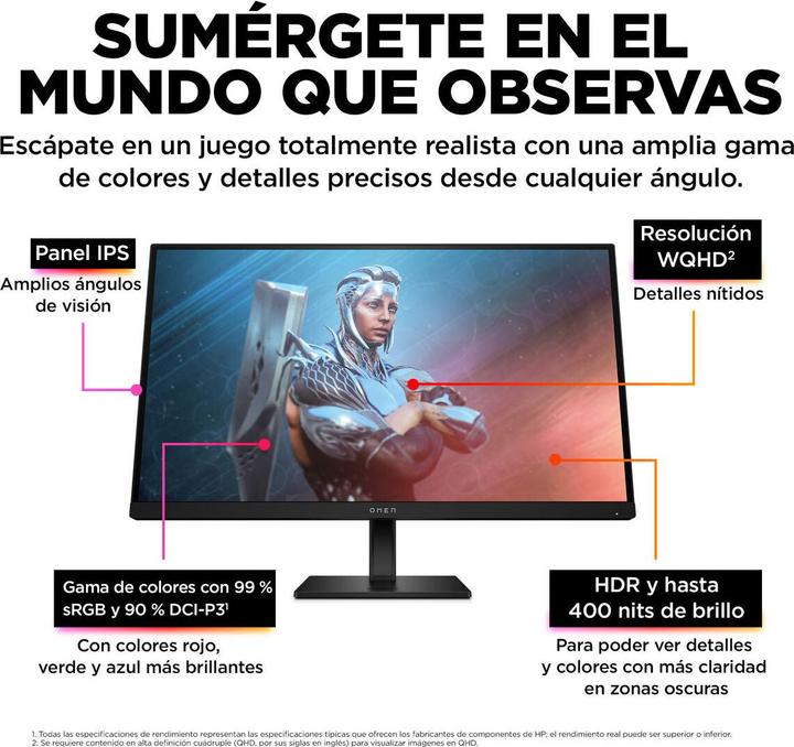 Image du produit HP Omen 27 (1920 x 1080 pixels, 27")