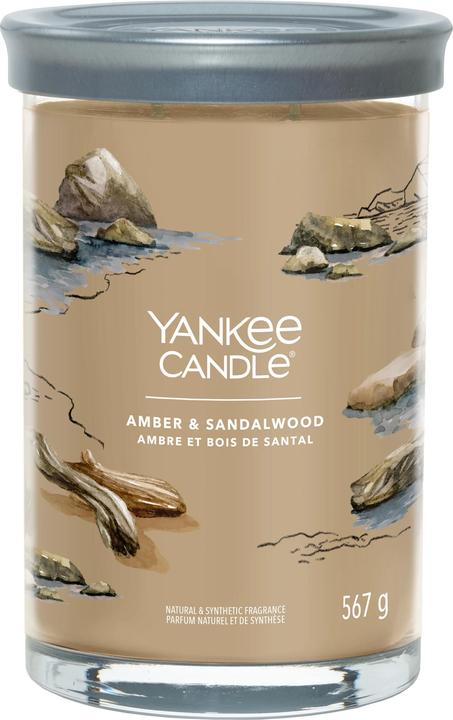 Actual product image Yankee Candle Amber & Sandalwood