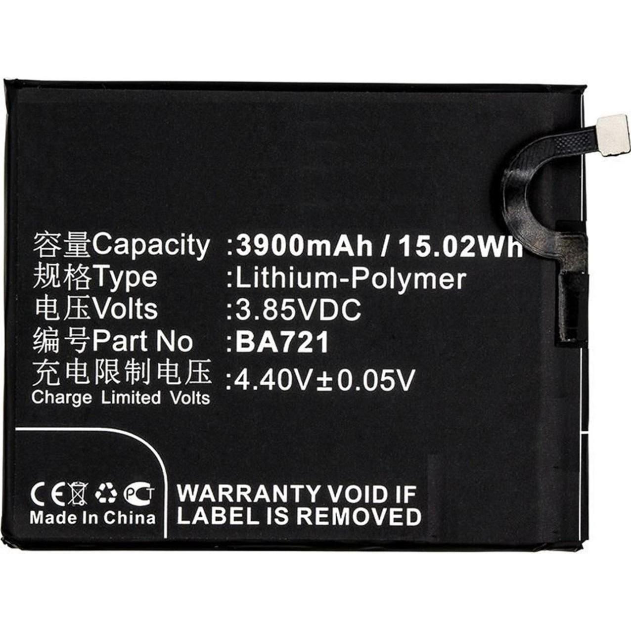 CoreParts Battery for Meilan Mobile (Akku), Mobilgerät Ersatzteile, Schwarz