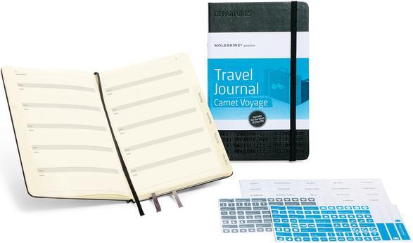 Actual product image Moleskine Travel Journal (A5, Plain, Hardcover)