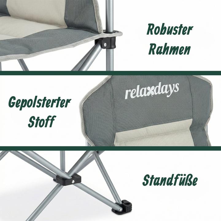 Produktbild Relaxdays Campingstuhl