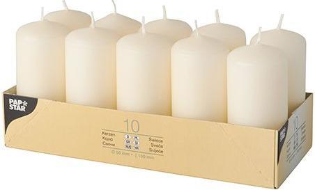 Produktbild Papstar Stumpenkerzen (10 Stk.)