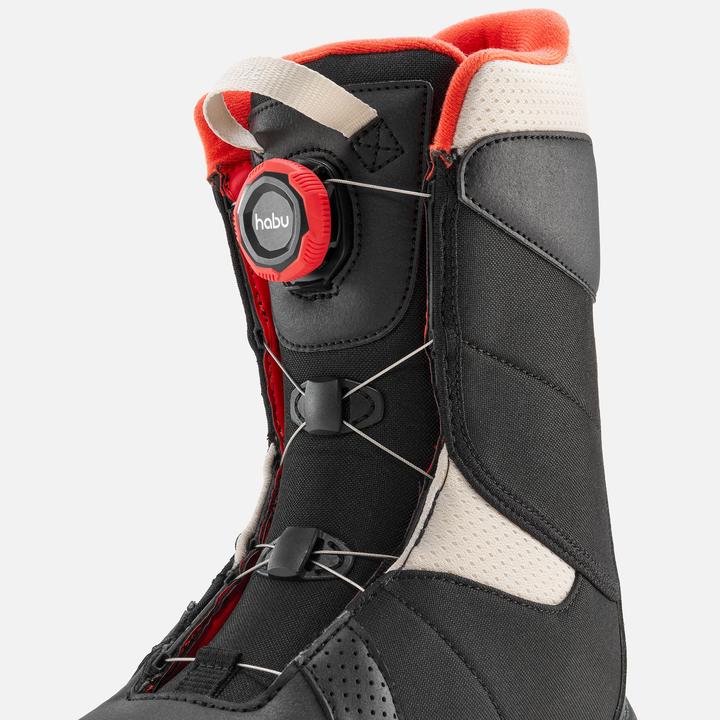 Image du produit Wedze Snowboard Boots Enfants Système de laçage rapide - Indy 500 JR S noir/rouge (35)