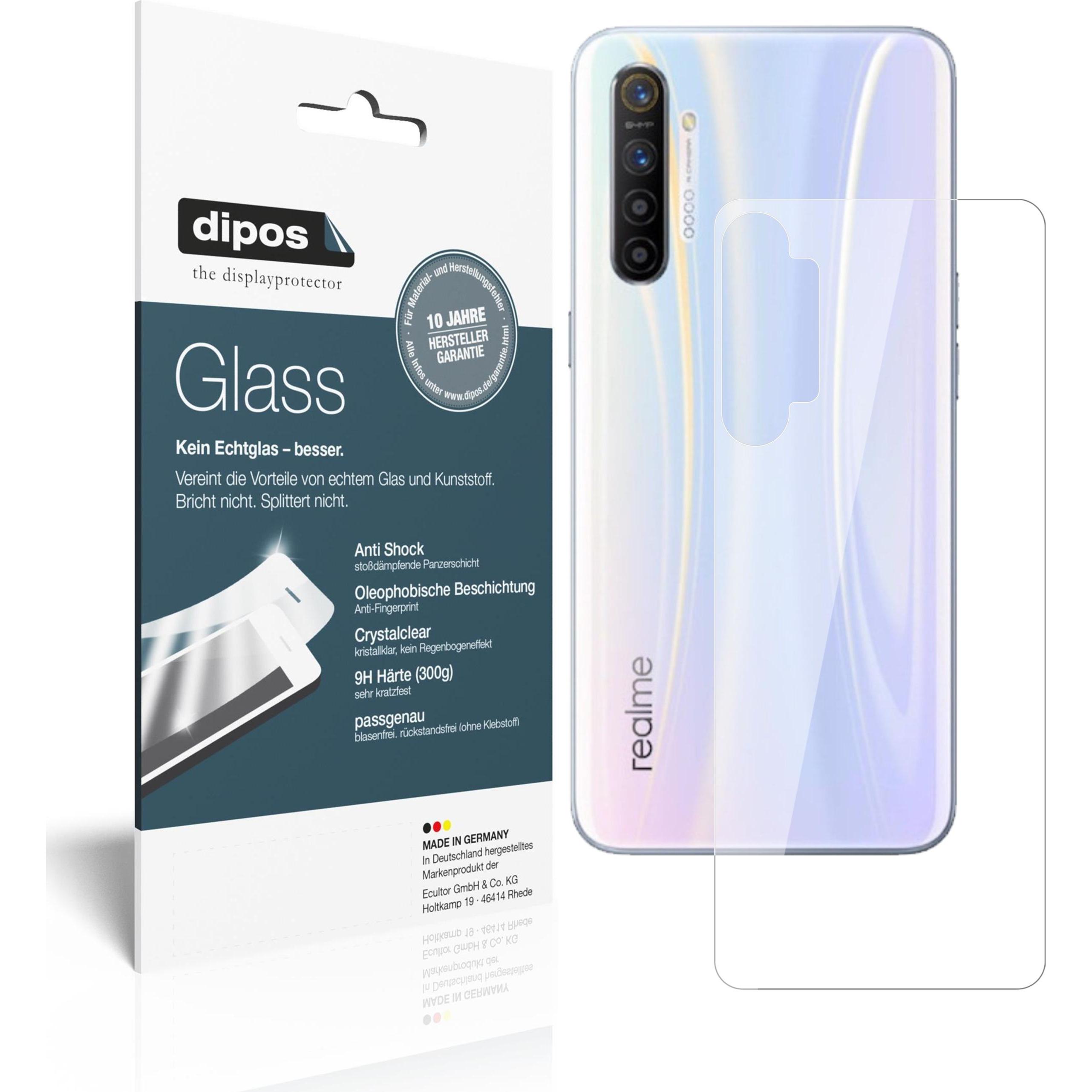 Dipos Displayschutz Anti-Shock (1 Stück, Realme XT), Smartphone Schutzfolie, Transparent