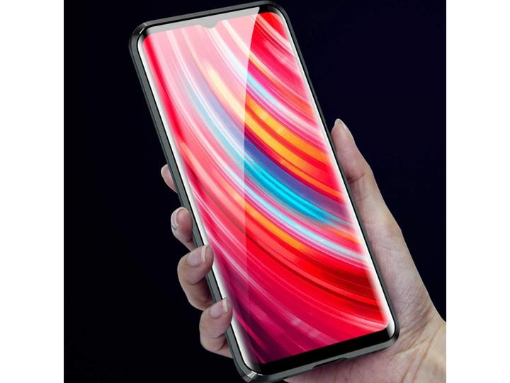 Produktbild G-Case Xiaomi Redmi Note 8 Aluminium Magnetic Glass Case Hülle (Xiaomi Redmi Note 8)