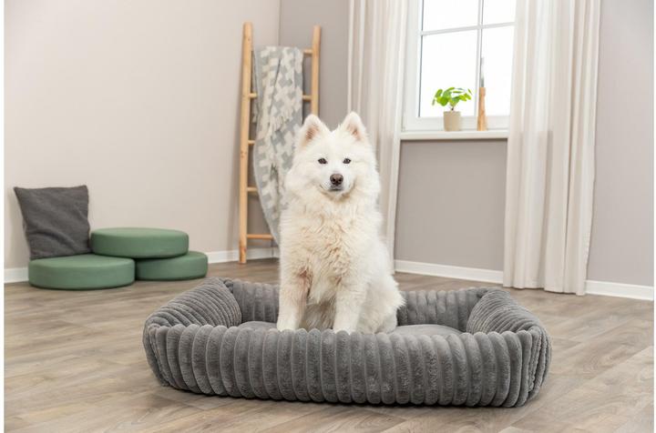 Actual product image Trixie Dog bed Lonni Grey, 80 cm x 60 cm