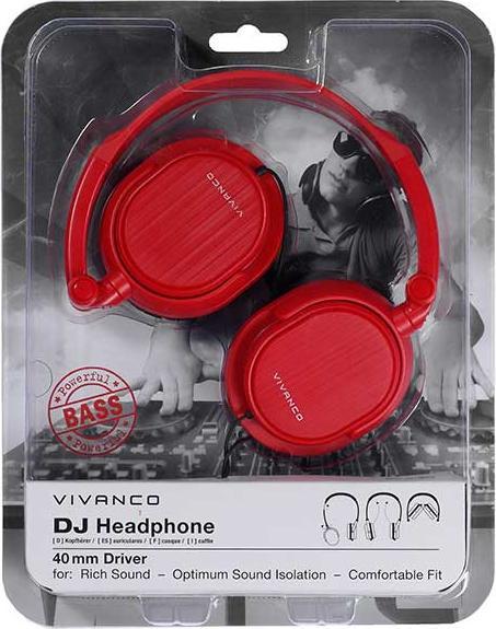 Actual product image Vivanco DJ Headphones (Cable)
