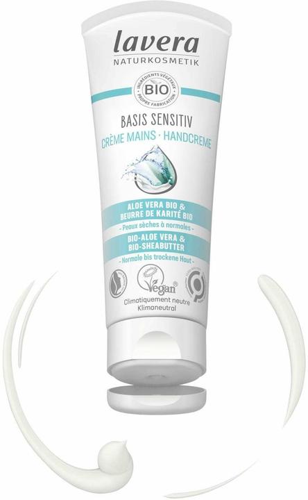 Produktbild Lavera Handcreme Basis sensitiv Creme (75 ml)