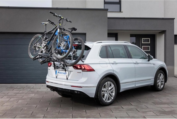 Actual product image Fischer Rear bike rack