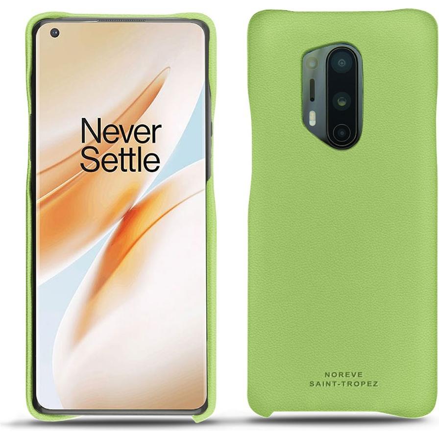 Noreve Lederschutzhülle (OnePlus 8 Pro), Smartphone Hülle, Grün