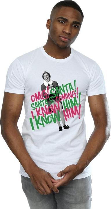 Produktbild Elf Santa's Coming TShirt (M)