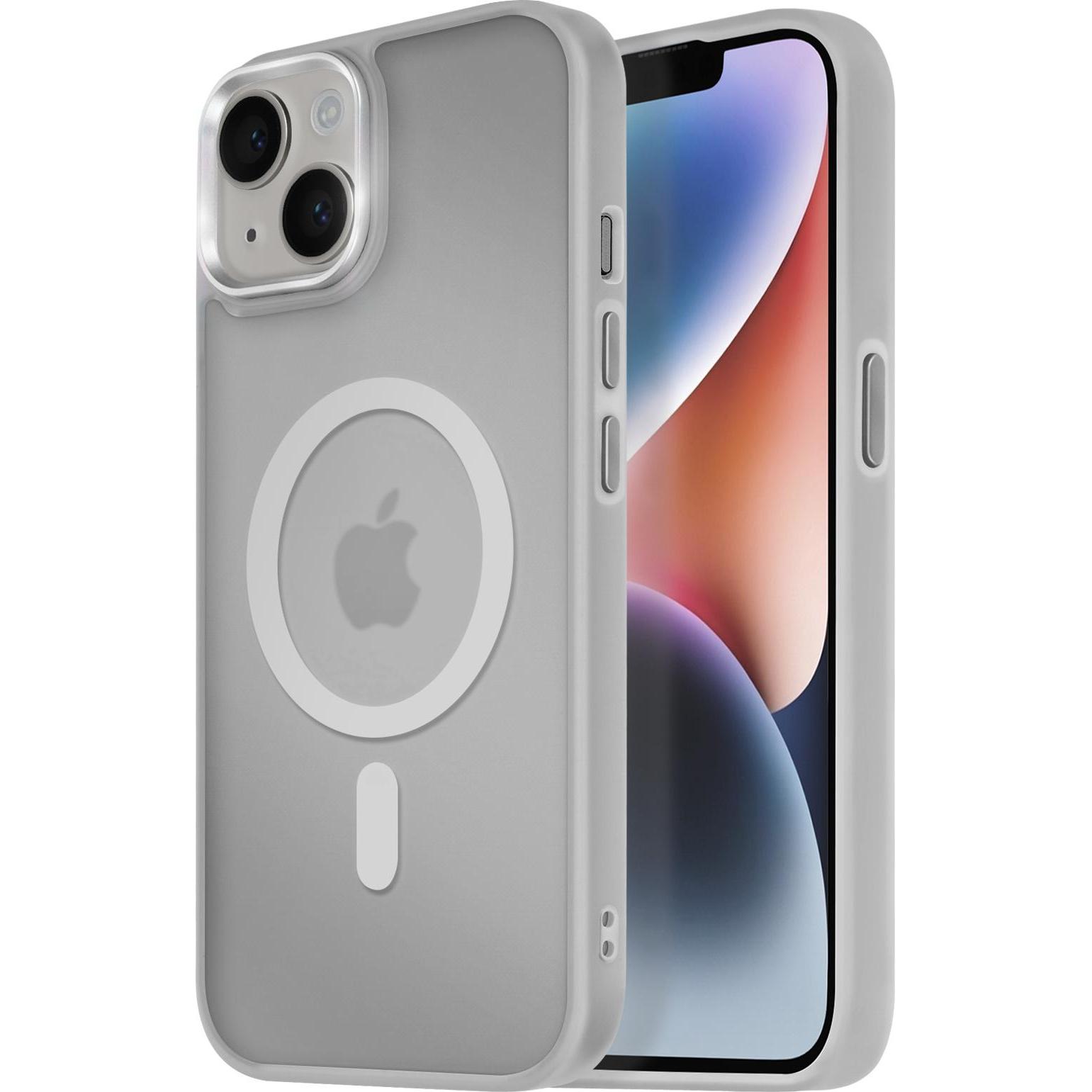 Avizar Frost Color Case (Apple iPhone 14), Smartphone Hülle, Grau