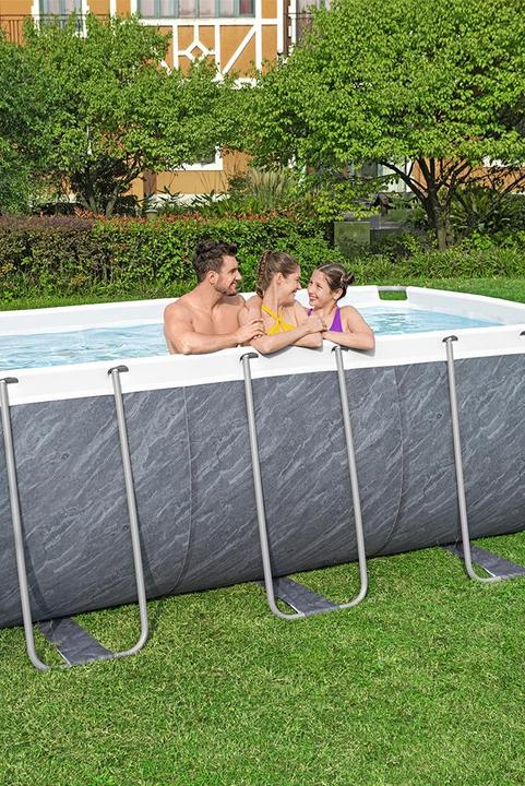 Immagine prodotto Bestway Power Steel Frame Pool-Set 412 x 201 x 122 cm (412 x 201 x 122 cm)