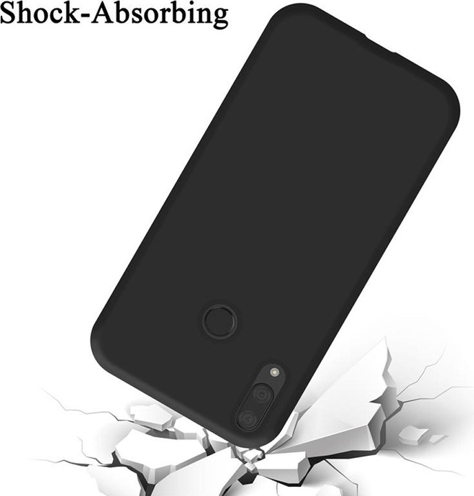 Produktbild Cadorabo TPU Liquid Silicone Case Cover (Huawei Y7 Prime (2019), Huawei Y7 (2019))