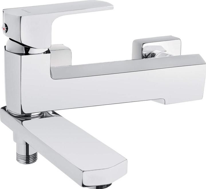 Produktbild Deante Bateria wannowa Maruna ścienne chrom (BGM 012M)