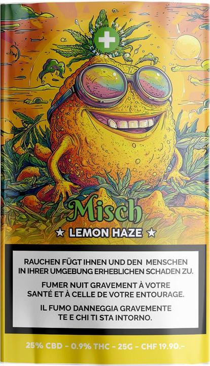 High Level Genetics Lemon Haze Indoor Misch 25g (25 g, Intérieur)