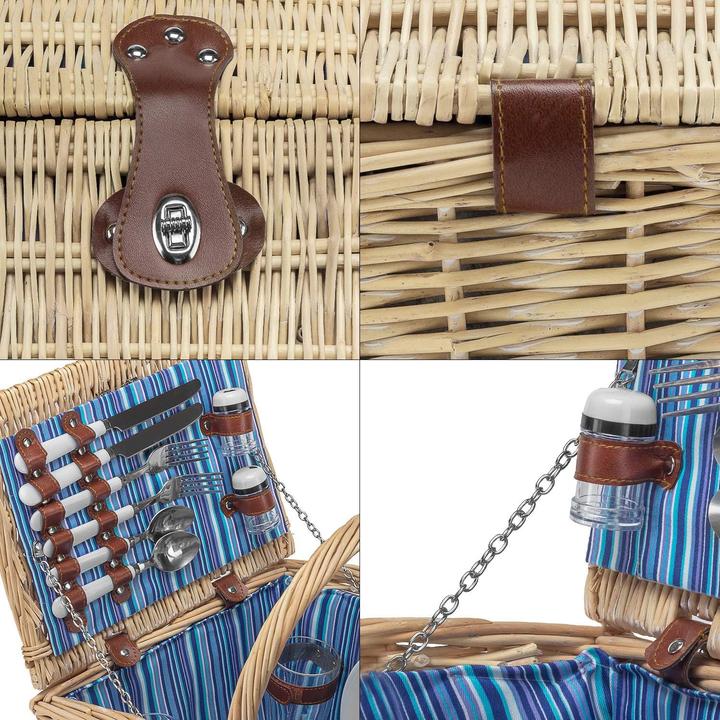 Actual product image Anndora Picknickkorb für 4 Personen