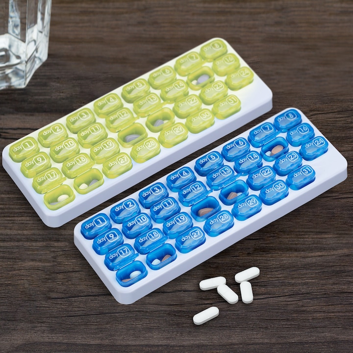 Actual product image Relaxdays 2x tablet box