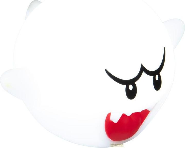 Productafbeelding Paladone Products Super Mario Squishy Glo siliconen lichtje Boo 14 cm