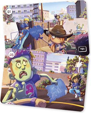 Actual product image Asmodée Flashback Zombie Kidz (Spanish, 2 - 4 Players)