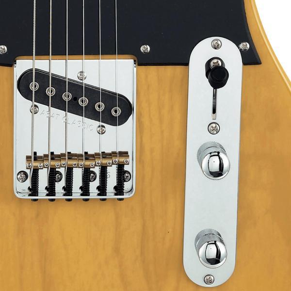 Actual product image G&L GL Guitars electric guitar ASAT Classic Tribute Butterscotch Blonde (Classical guitar, Plastic, Swamp ash, Maple, Nickel)