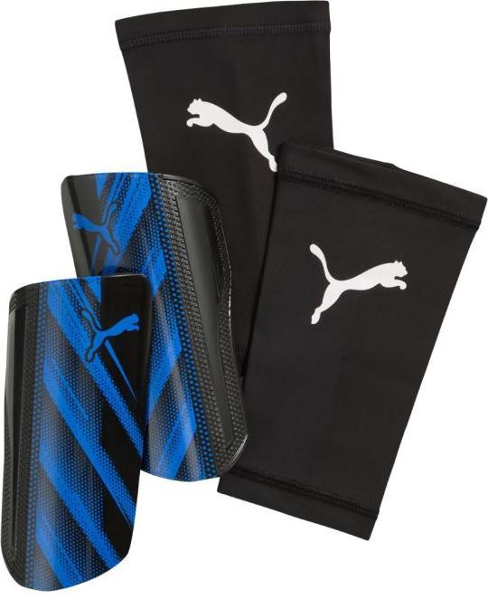 Puma Attacanto Sleeve Fussball-Schienbeinschoner Blau (L)