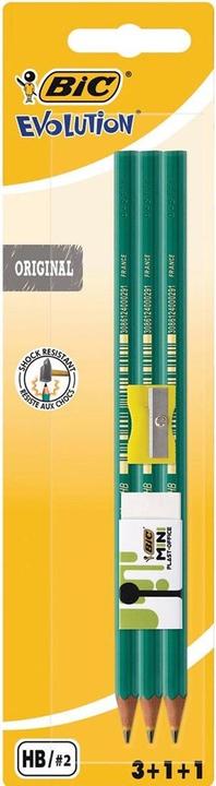 Productafbeelding Bic Evolutie 650 (HB, 3 x)