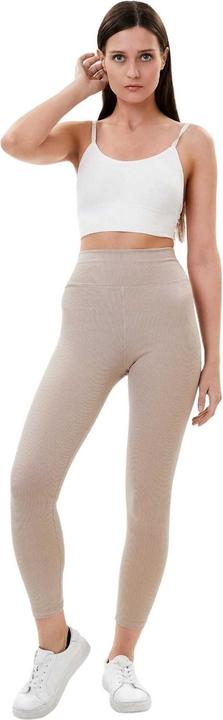 Actual product image Lookus Womens/Ladies Zelal Ribbed Leggings (L)