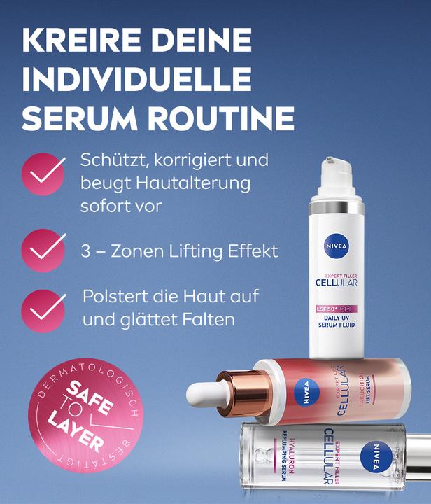 Produktbild NIVEA Cellular Expert Lift 3-Zonen Lift Serum (30 ml)