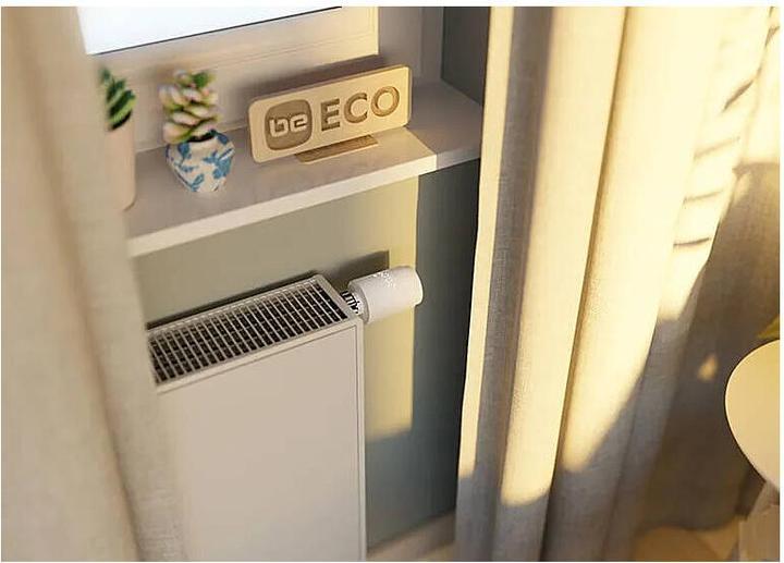 Actual product image Satel BE WAVE Wireless thermostatic head Smart Thermostat ART-210 ABAX2