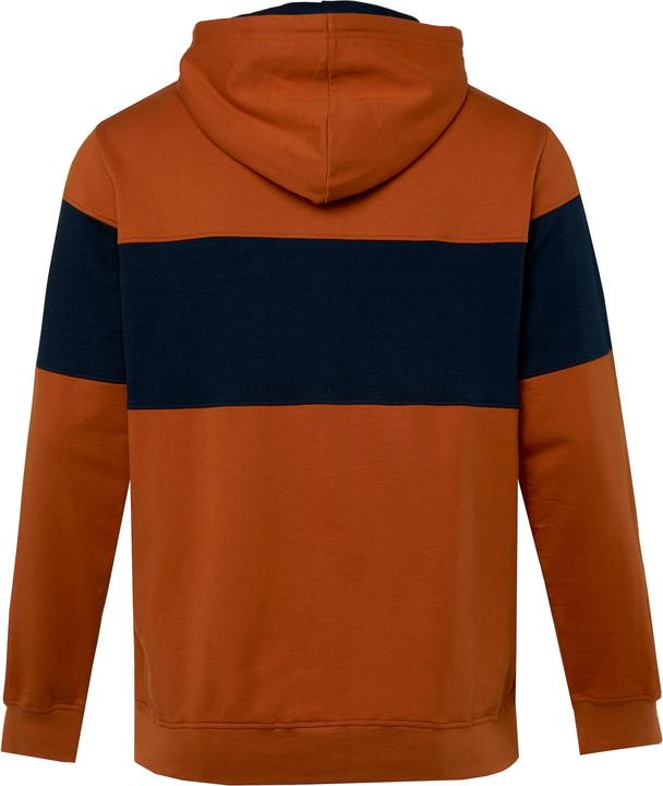Image du produit Men+ Sweat-shirt zippé en molleton, capuche, esprit colour block - jusqu'au 8 XL (XXL)