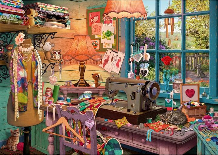 Immagine prodotto Schmidt Spiele Nella stanza del cucito (1000 pezzi)