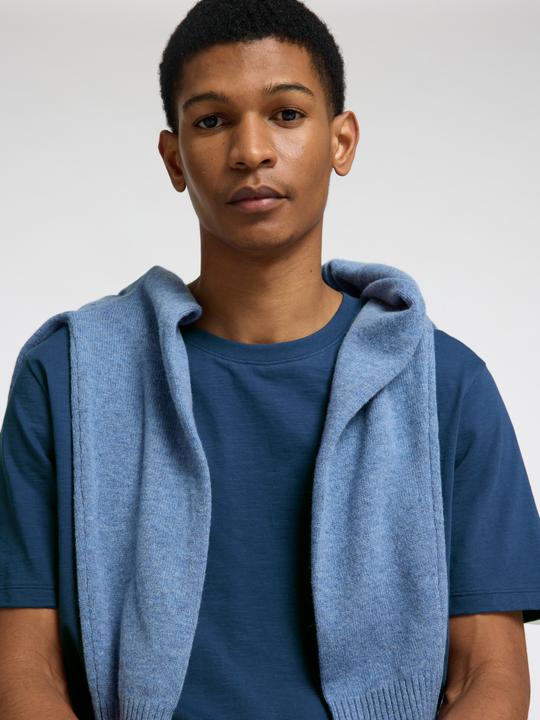 Image du produit Selected Homme Slhaspen Slub Ss O-Neck Tee Noos (XXL)