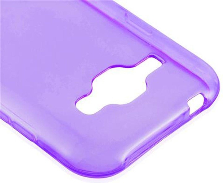 Actual product image Cadorabo TPU Ultra Slim AIR Cover (Samsung Galaxy J1)