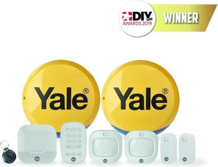 Produktbild Yale Smart Living Sync Smart Home Alarm - Family Kit Plus - home security system - wireless, wired -