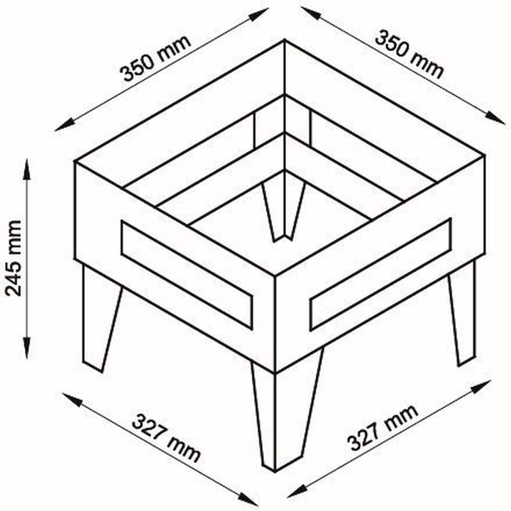 Produktbild Hammerbacher Solid, Containerzubehör