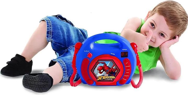 Actual product image Lexibook CD Player with Microphones Spider Man