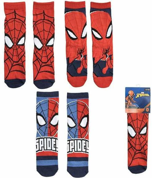 Produktbild Disney Socken Pack 3 Stück Spiderman (3er Pack, 31 - 34)